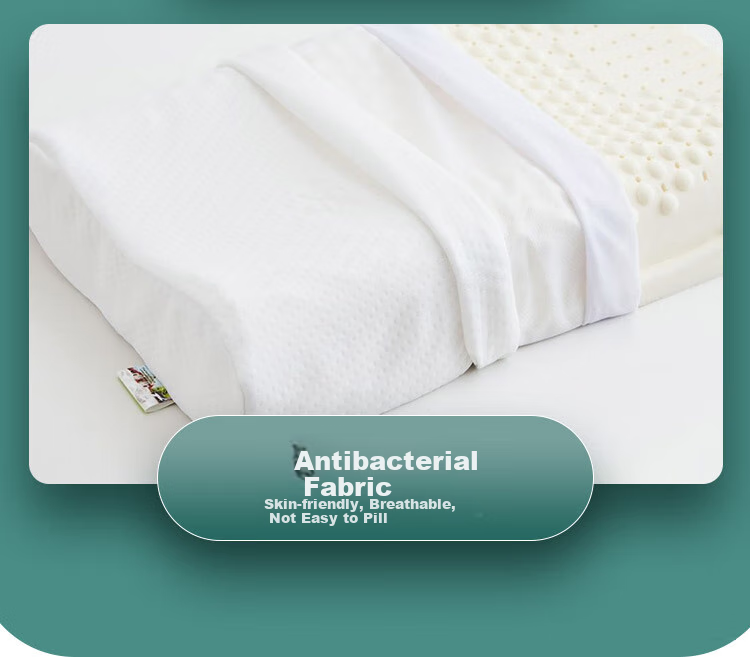 Grace Latex Pillow, Shaped Pillow, Latex Student Dormitory Pillow, Single One (Including Inner And Outer Covers) 9