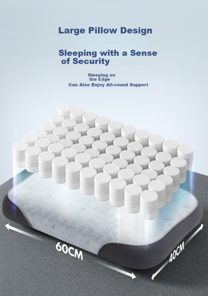 JaCe Memory Foam Pillow Spring Mattress Core Cervical Pillow Side Sleeping New Upgraded Anti-Snoring Adult-Specific Gift Box 14CM 17