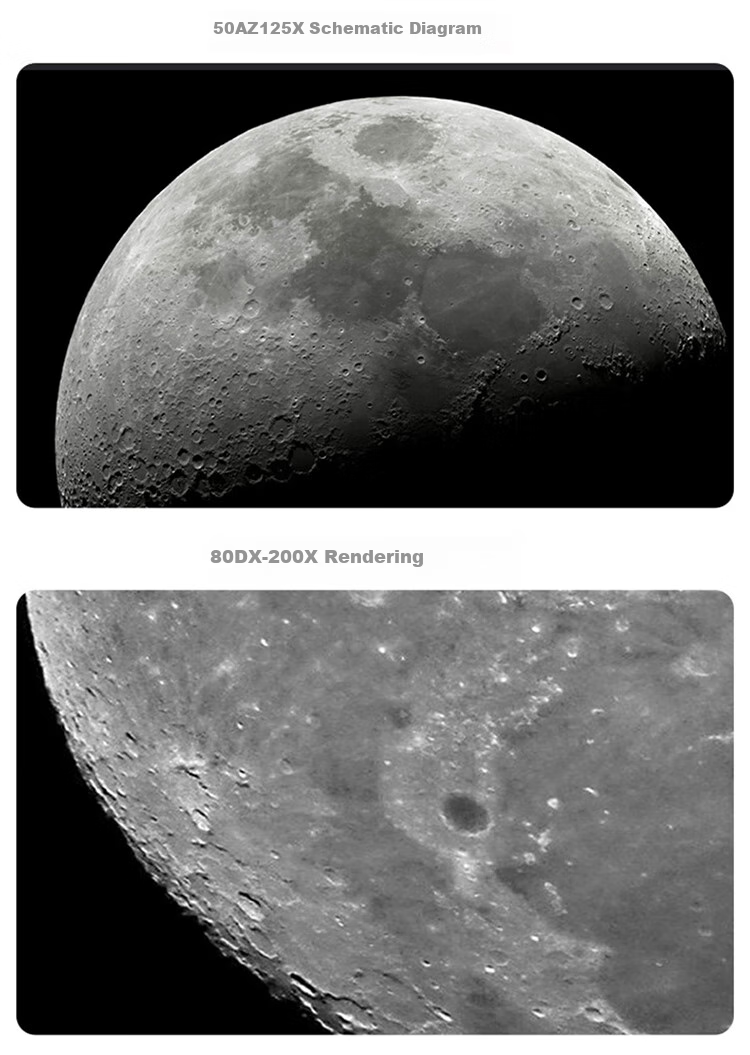 Celestron 80AZ High-Definition High-Power Astronomy Telescope for Stargazing Professional Deep Space Astronomy Student Science Gift 6