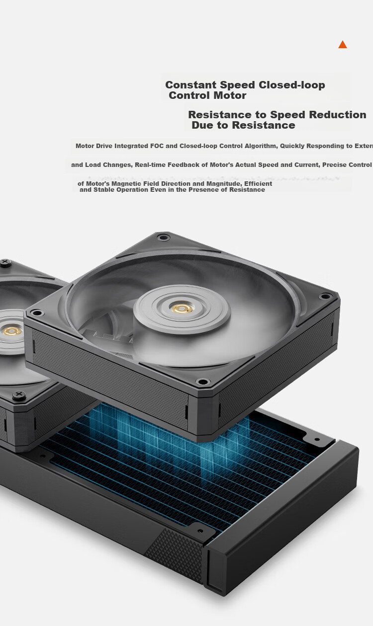 PCCOOLER Beast F9R120, Full LCP Industrial Grade High Performance High Air Pressure 12cm Computer Cooling Fa 8