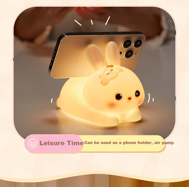 Xifeng Mid-Autumn Festival Gift, Small Night Light for Bedroom Sleep Aid, Birthday Present for Girls And Children, Practical And Aesthetically Pleasing Tap Light 11