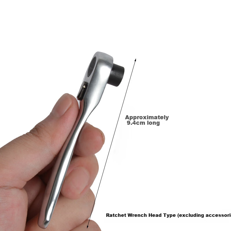 Chengyang Mini Ratchet Wrench, 1/4 Small Space Quick Wrench, Quick Screwdriver, 6.35mm 6