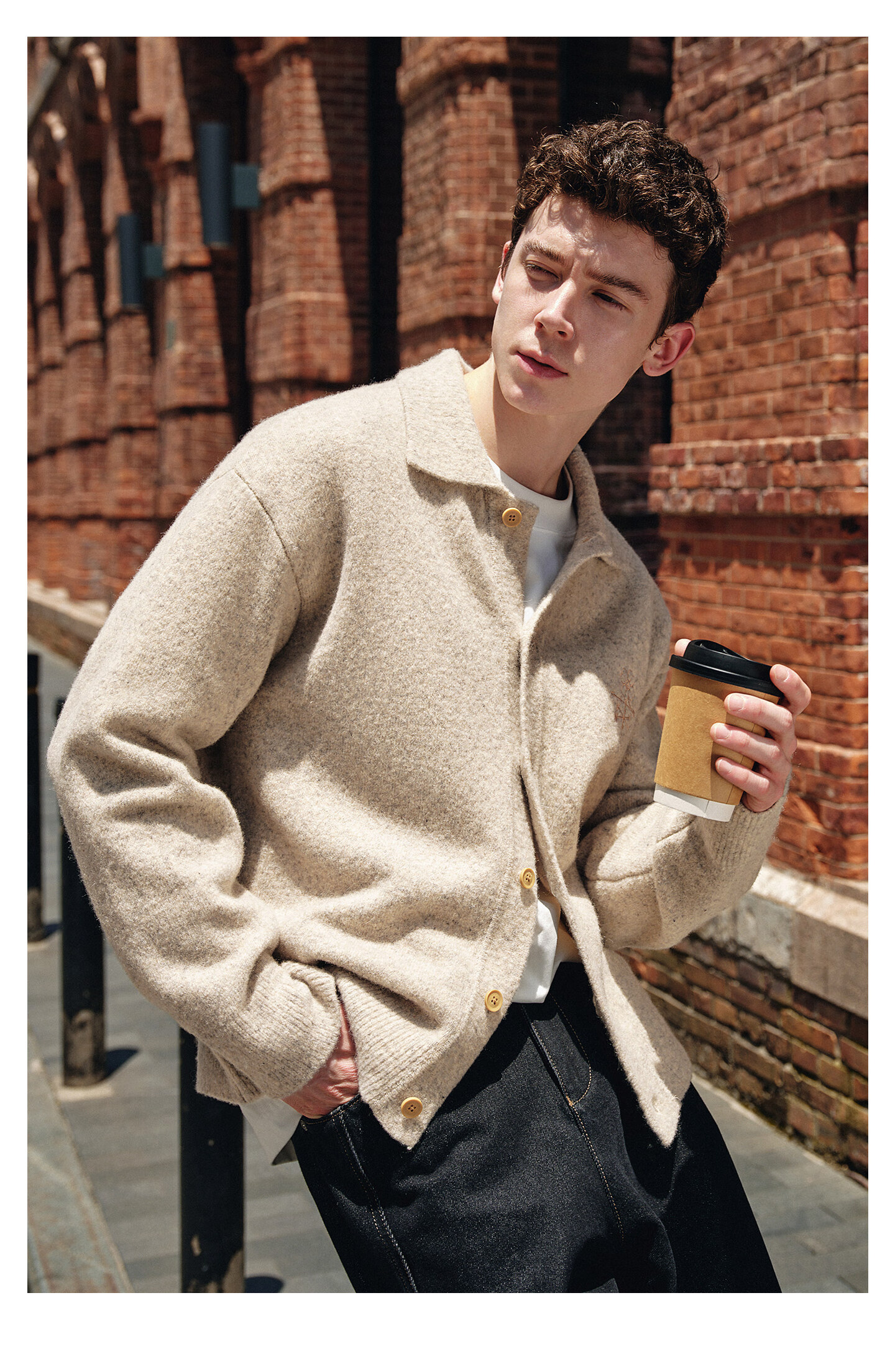 Navy Sail Italy Small Sailboat 2025 New Men's Knitted Cardigan Loose Casual Thick Sweater Jacket 3344095502 1