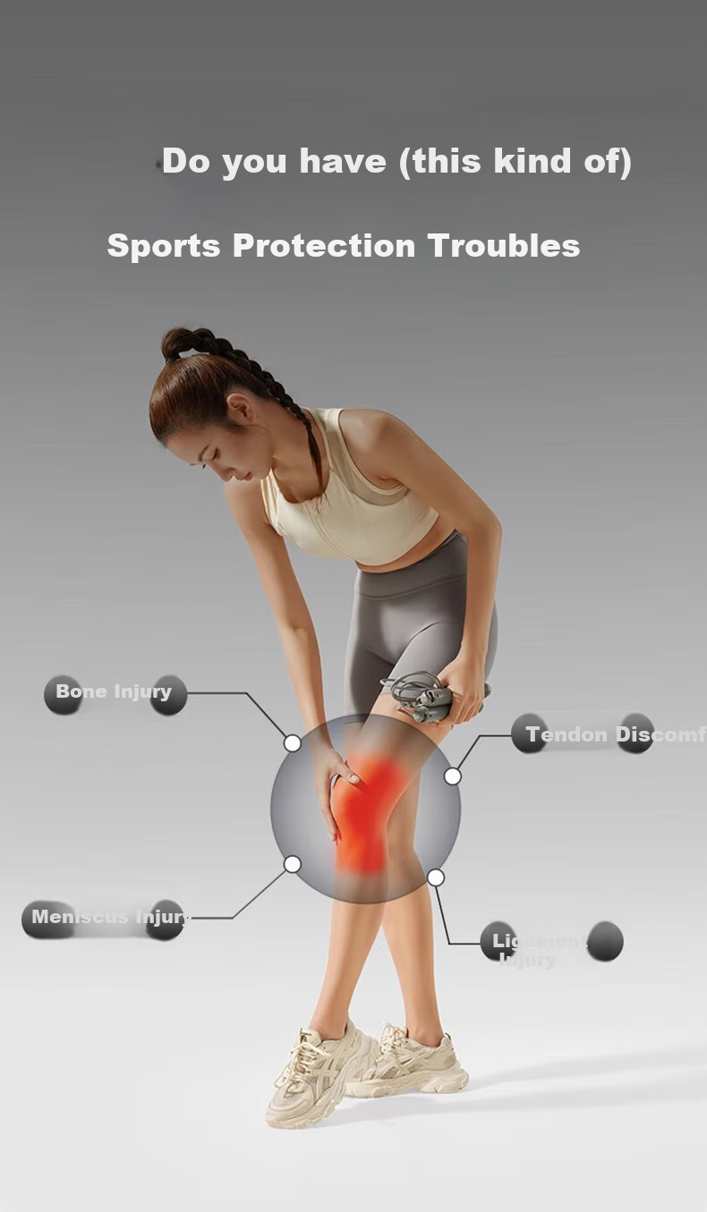 Valsace Patellar Strap Knee Brace, Professional-Grade, for Men And Women, Knee Joint Protector, Patella Fixation Band, for Running in Autumn And Winter 4