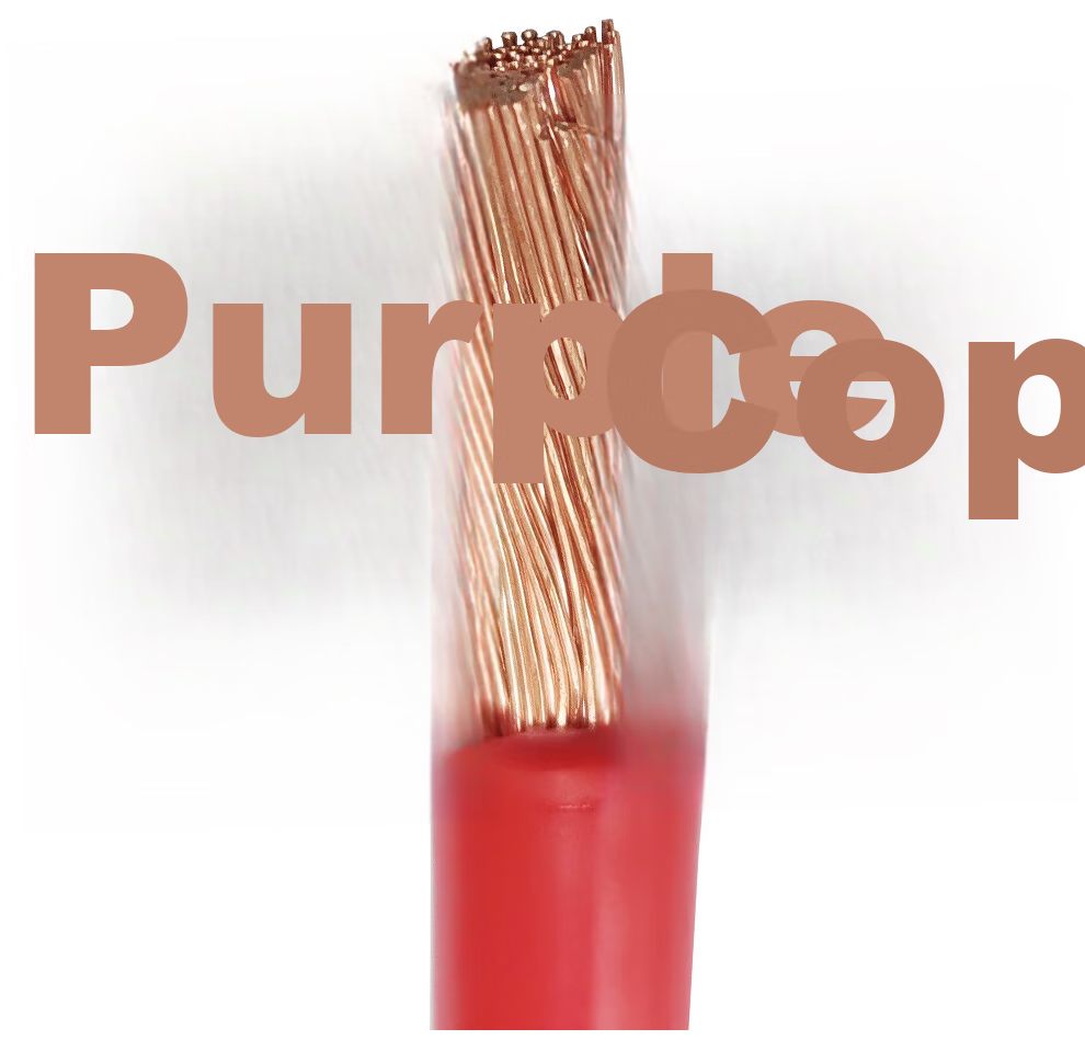 QL Car Battery Connection Cable, 16 Square Mm Purple Copper Series Wire, Battery Positive And Negative Parallel Wire, 30cm Long 7