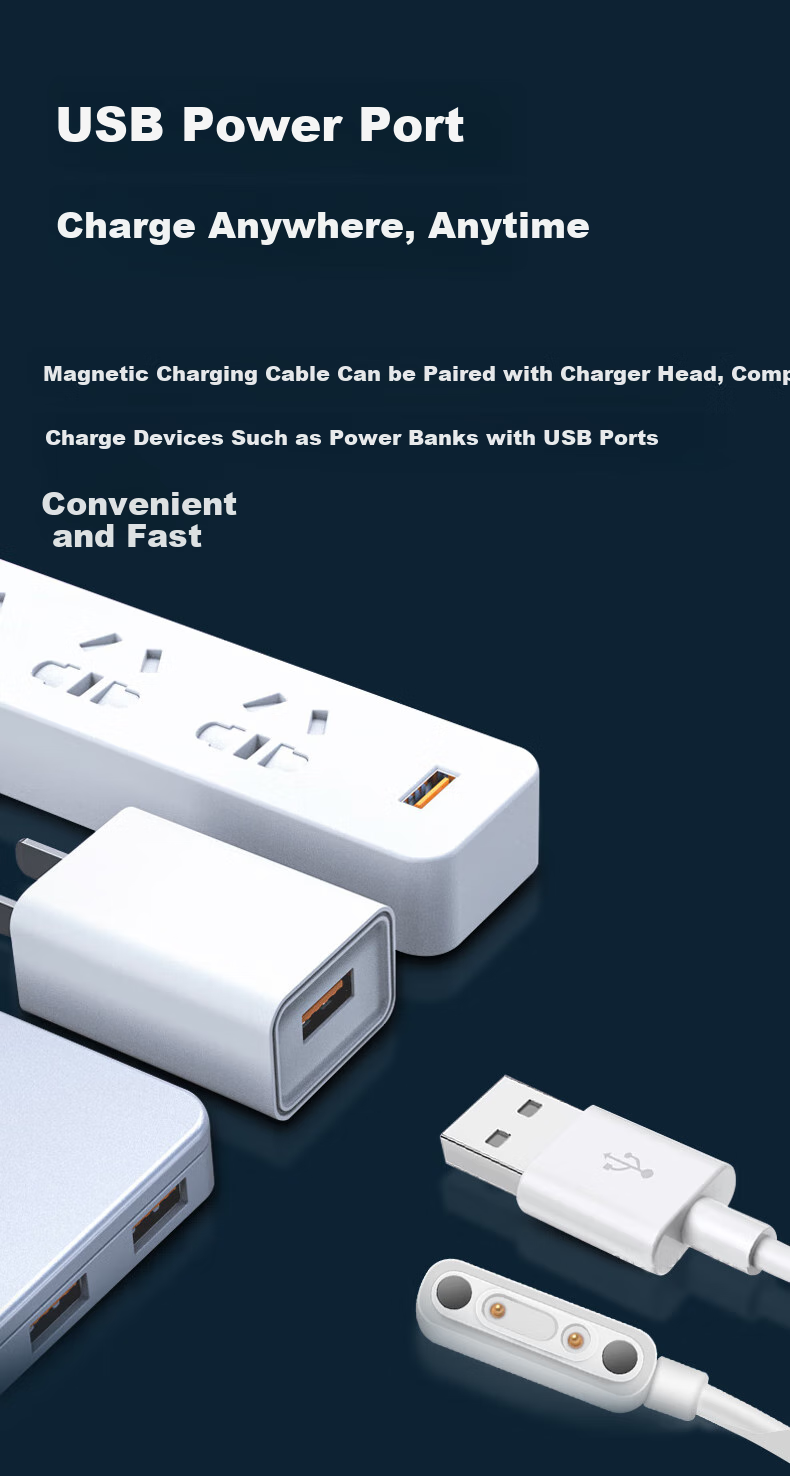 Masentek Compatible Charging Cable for 360 Children's Smartwatch, Suitable for 11X/10X/9X/8X/8XS/S1/9XPro/SE5 Series/P1/C1/8Xpro Models, Magnetic Charging Accessory 8