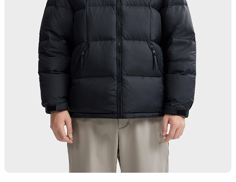 Qieluotuo Collaboration "Heat Energy" down Jacket, Unisex Outdoor Thickened Hooded Puffer Coat, M34CR07725 11