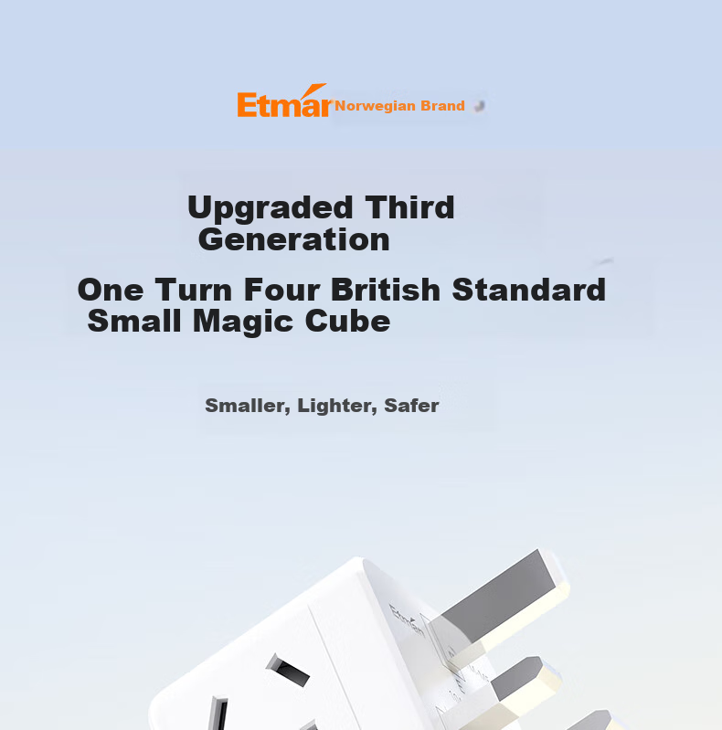 Intman 2nd Generation European Standard Conversion Plug USB/Type-C Korean Adapter German Standard European Germany Socket Converter France Russia Thailand Vietnam Power Strip Socket 1