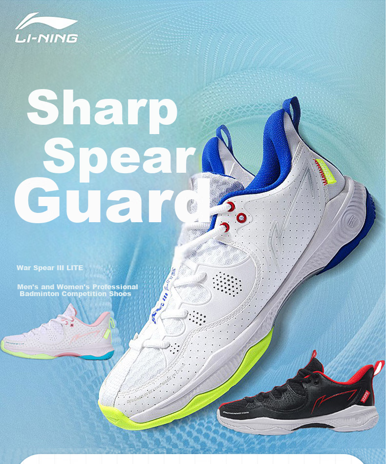 Li-Ning Men's Fuzhuo Shoes, Third Generation LITE Professional Sneakers, Shock-Absorbing And Rebound, for Competition And Training 1