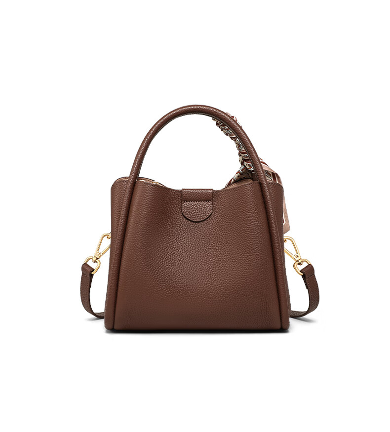 C.BANNER Women's Bag First Layer Cowhide Handbag Shoulder Bag Crossbody Light Luxury Birthday New Year Gift for Girls Girlfriend 6