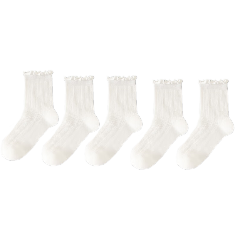 Cotton Lace Children's Socks Baby Kids Odor-Resistant Breathable Sweat-Absorbing Socks