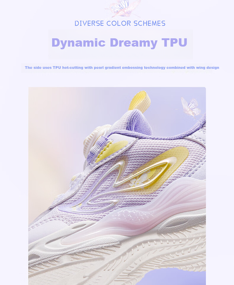 361° Children's Shoes Girls' Lightweight Soft Bouncy Sweet Playful Casual Sneakers for Fall 2025, Pink Size 27.5 10
