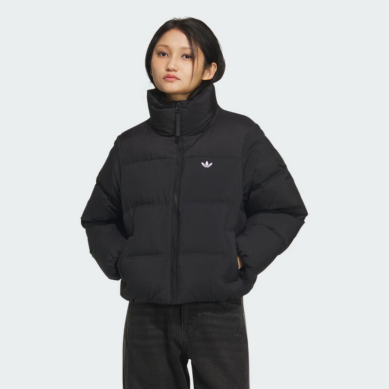 Adidas Originals Women's SHORT DOWN PUFF Jacket KC2659 Black XL 1