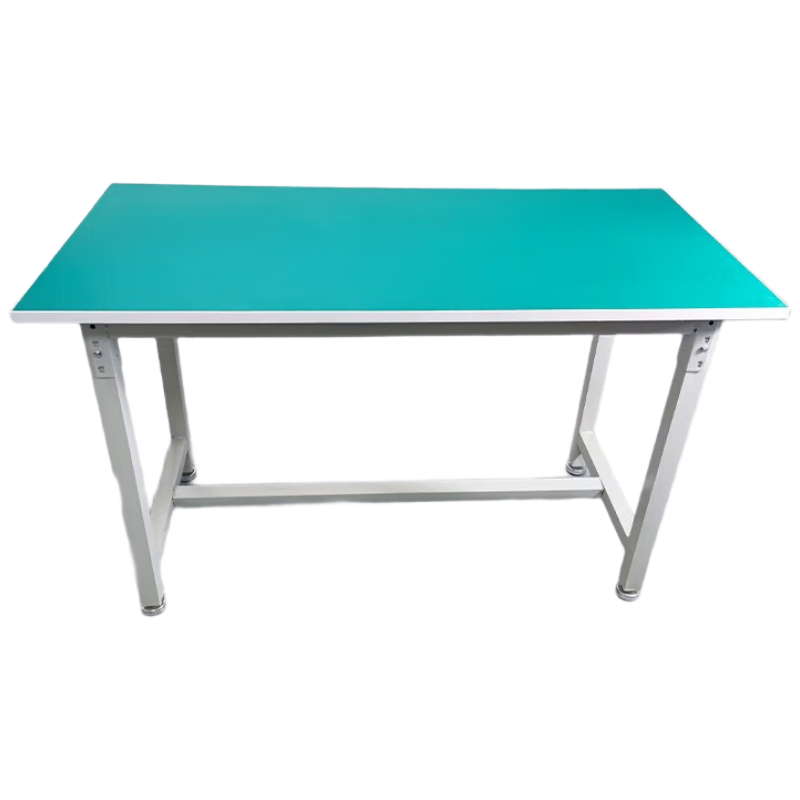 Andaton Anti-Static Workbench Reinforced Laboratory Table Assembly Line Heavy-Duty Machinist Workshop Operation Desk Single Layer 120x60x75cm