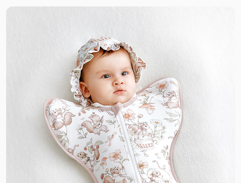 BUBBLE TREE Baby Anti-Startle Sleeping Bag Swaddle Sack for Newborns Infant Sleep Sack 21
