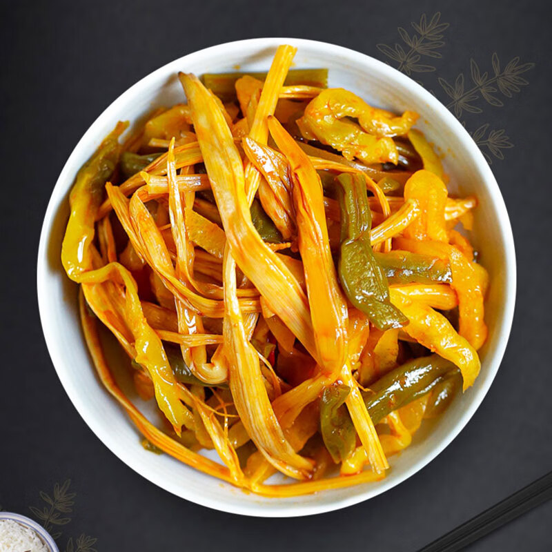川南黄花下饭菜335g  榨菜酱腌菜咸菜拌面拌饭酱菜 调味品
