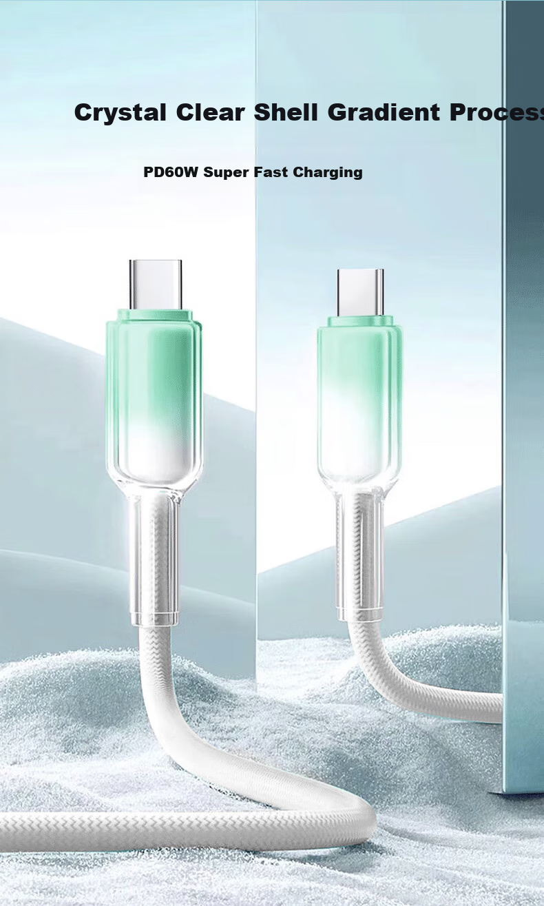 KOVOL [Two-Pack] Compatible with Apple 18 Charging Cable, Data Cable, Type-C Dual-Head PD60W Super Fast Charging Ctoc Car Charger Suitable for IPhone15/16/17promax 2