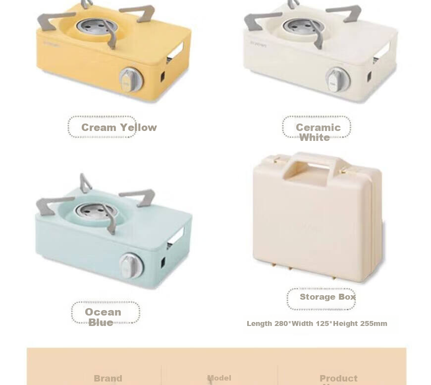 Dr.HOWS Cassette Stove (Macaron), TWINKLE MINI, Customized Three-Star Life Insurance Edition in Medium Silver 26