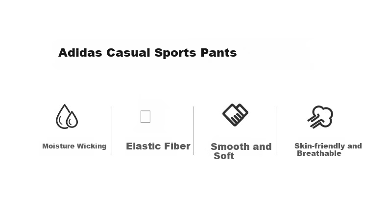 Adidas Men's Sports Pants, Spring Outdoor Casual Sweatpants, Running Trousers, Joggers, Black And Gold, Size M 2
