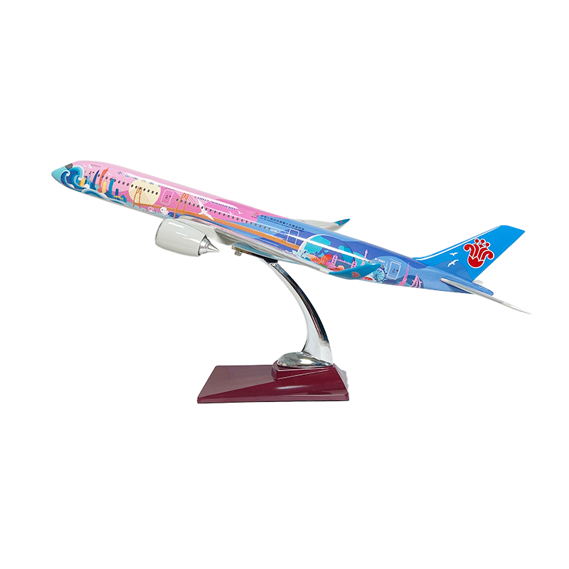 CHINA SOUTHERN Airplane Model Passenger Aircraft Static Display A350-47 Vitality Bay Area Children's Day Gift