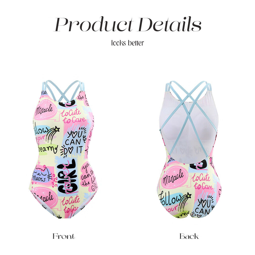 Agliondy Plus Size Women's Professional Racing Swimsuit One-Piece Sports Swimwear Hot Spring Bathing Suit Premium 2025 New Adult Model 20