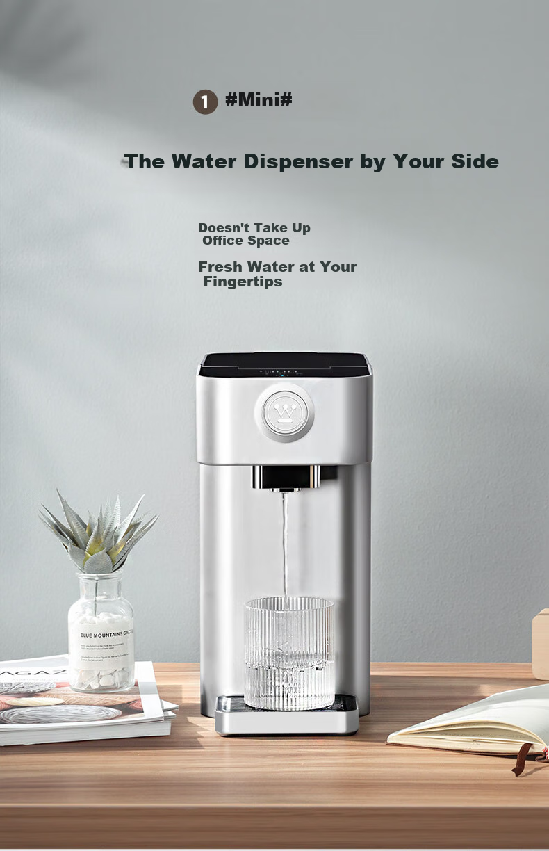 Westinghouse Instant Hot Water Dispenser, Compact Desktop Instant Hot Water Machine for Home Use, Smart Constant Temperature Electric Kettle Thermos Cup, Milk Frother WFH30-W4 3