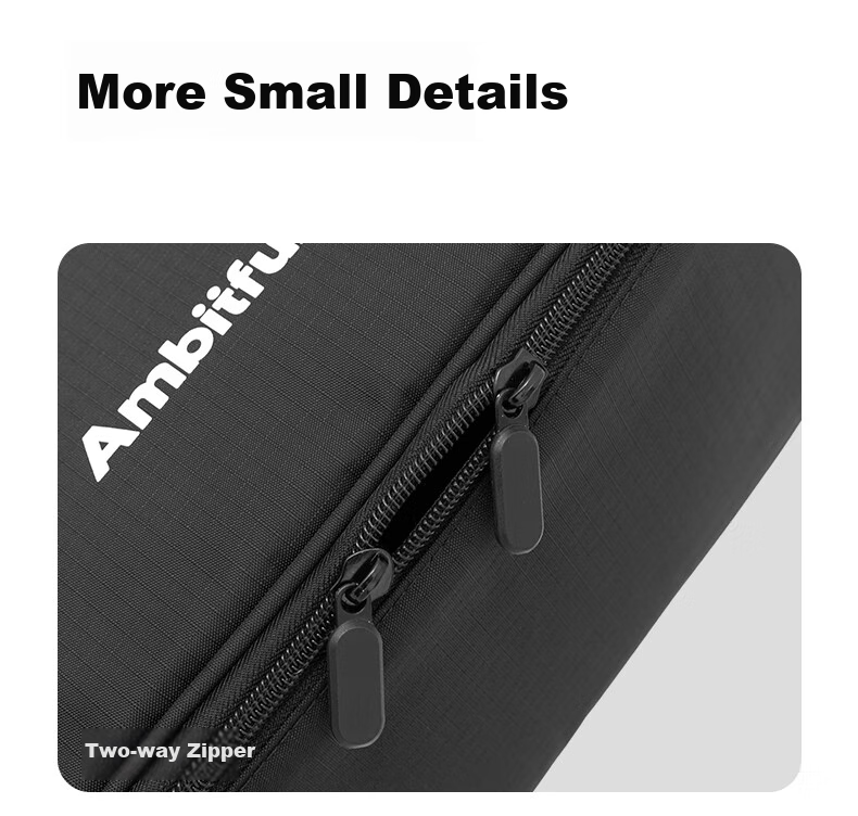 AMBITFUL Zhijie Zoom P7 Multifunctional Storage Bag Portable Photography Camera Lens Case for Top Flash Fill Light Outdoor Protection Bag [L Large] 16