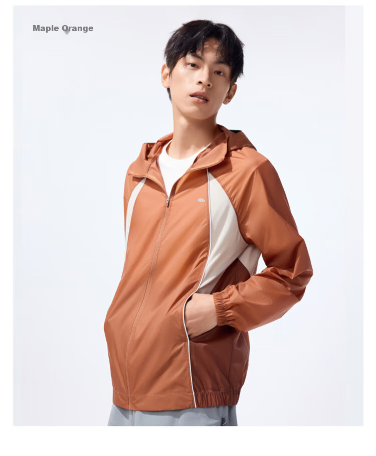 Beneunder Sun Protection Jacket for Men, Lightweight UV-Resistant Water-Repellent Outdoor Fishing Coat TS007 Moonlight Blue L 20
