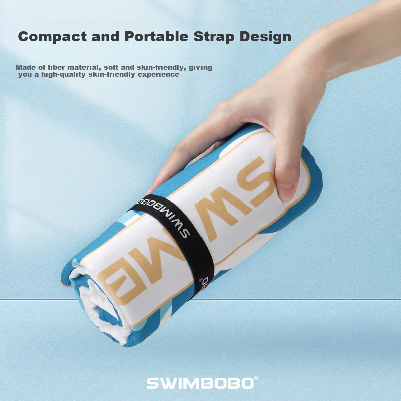 Swimbobo Quick-Drying Bath Towel for Women, Absorbent Towel for Swimming, Bath Towel for Men, Sports Travel Children's Hot Spring Vacation Beach Towel 103L
