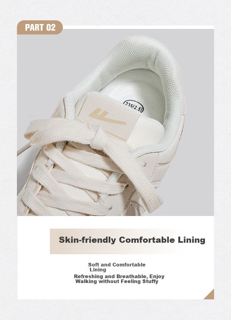 Huili Women's Shoes, Agan Shoes for Women, 2026 Summer Simple Training Shoes, Retro Footwear, Deep Beige Light Beige, Size 35 (225mm) 7