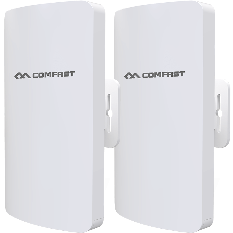 COMFAST CF-E113A One-Key Pairing 5G Band 3KM High-Power Wireless Bridge Outdoor Point-to-Point WiFi for Elevator Monitoring Plaza Construction Site Video Transmission