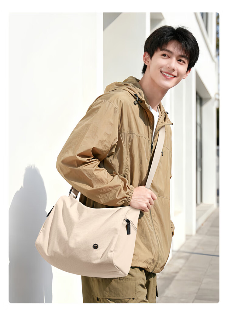 GOLF Men's Casual Single Shoulder Bag Lightweight Water-Resistant Crossbody Bag for Men and Women, Phone and iPad Holder, Cycling and Fitness Bag 15