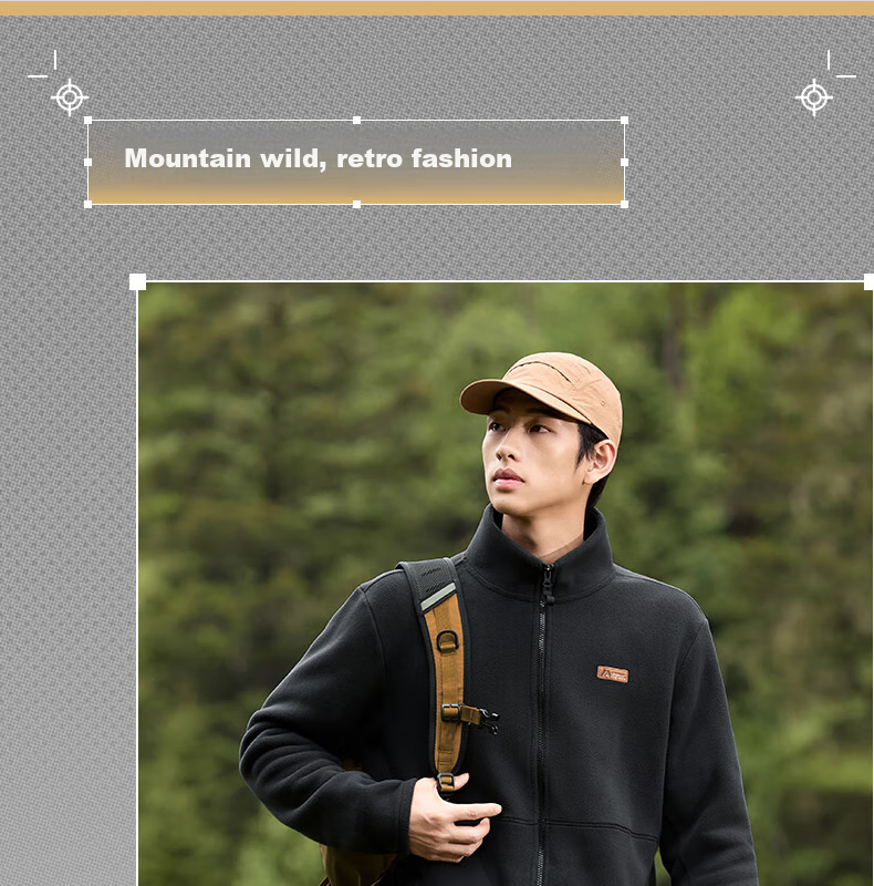 361° Unisex Autumn Winter Fleece POLARTEC Sports Plush Zipper Jacket Liner Fleece Coat 632533613-3 7