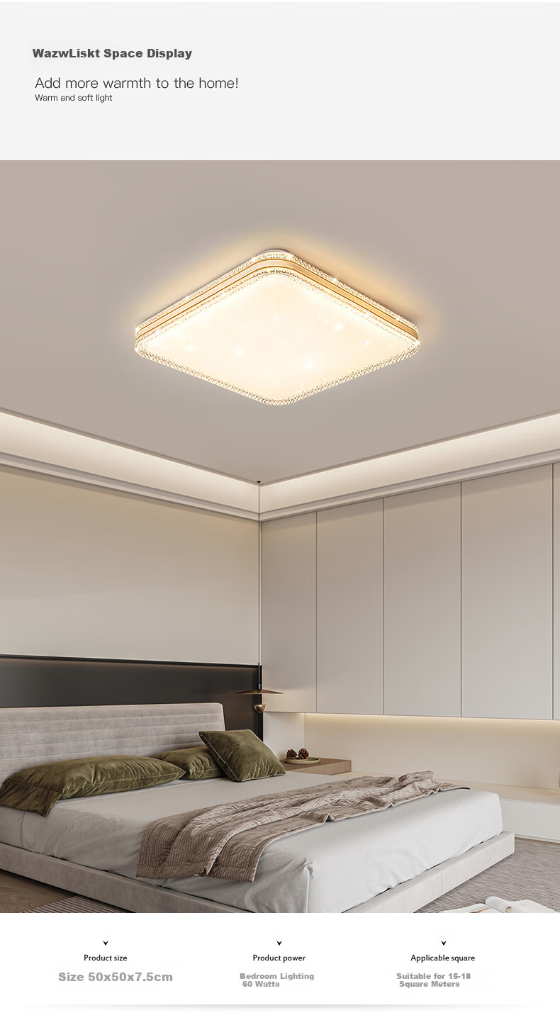 MICOE LED Ceiling Light Luxury Eye-Care Light Source for Living Room Bedroom Dining Room 22