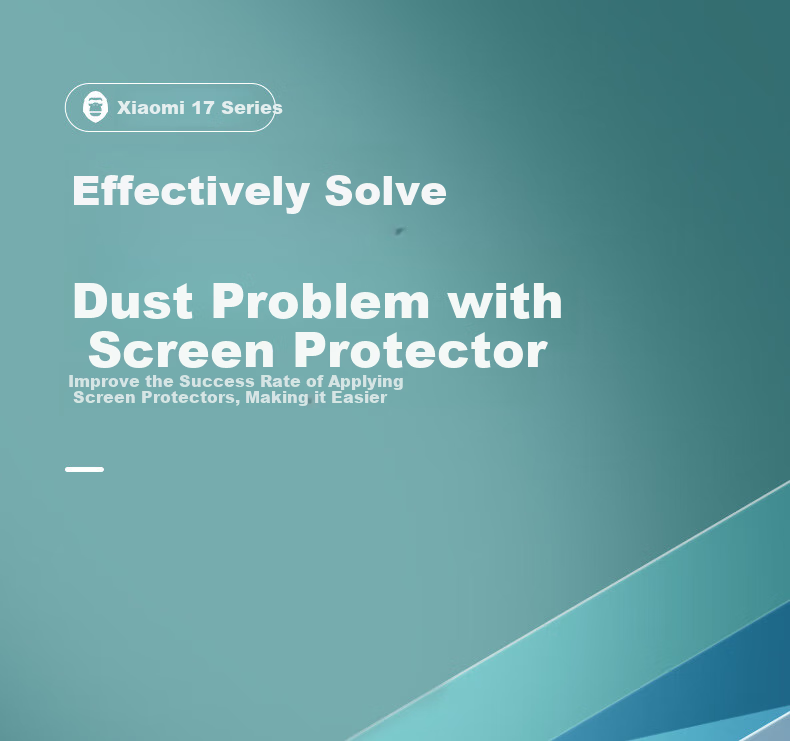 Lanxingxiansheng Tempered Glass Screen Protector for Xiaomi 15, High-Definition Anti-Fingerprint Shatterproof Phone Film 3