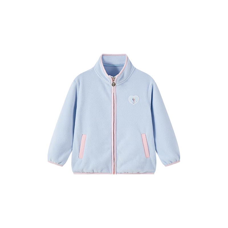 Disney Boys and Girls Autumn Velvet Jacket 2025 Autumn New Children's Outerwear Innerwear Tops