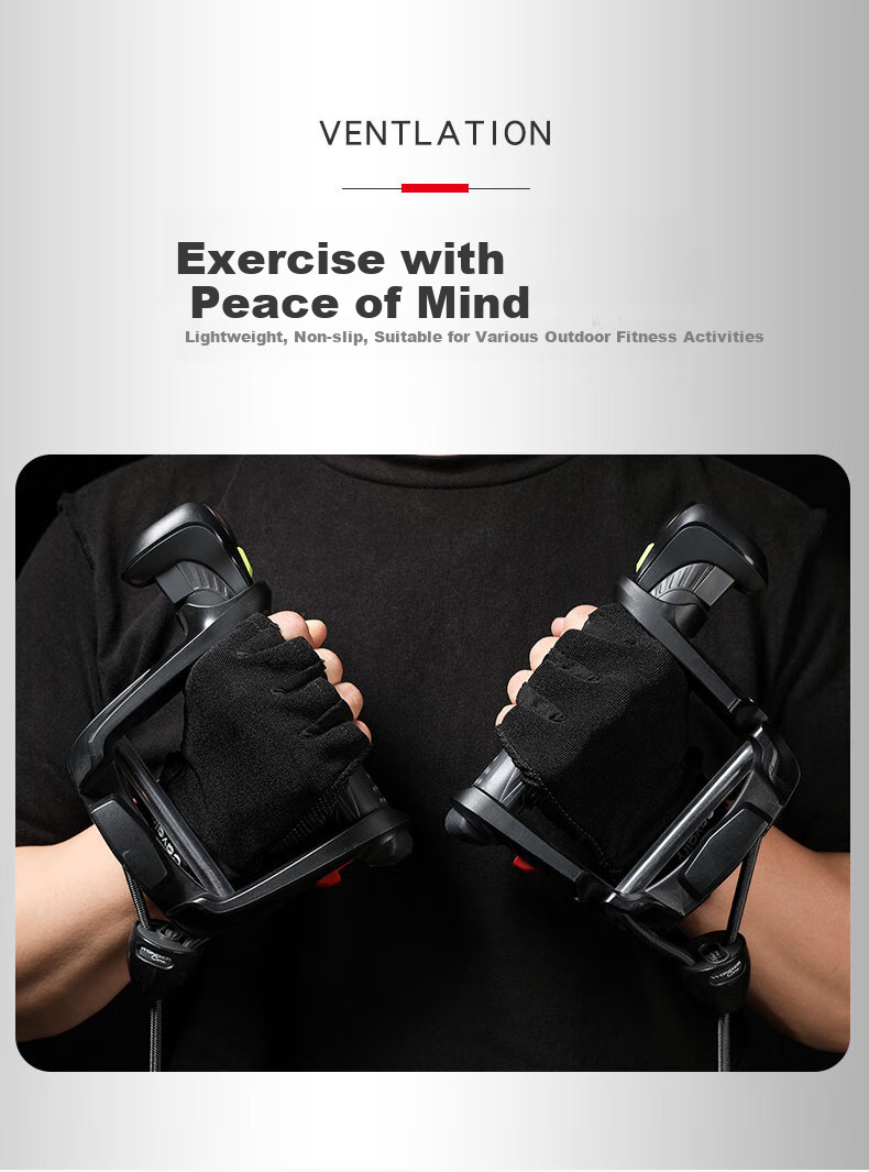 Cavalry Bicycle Gloves, Mountain Bike Summer Half-Finger Short Finger Gloves, Men's And Women's Outdoor Sports Fitness Tactical Cycling Equipment 7