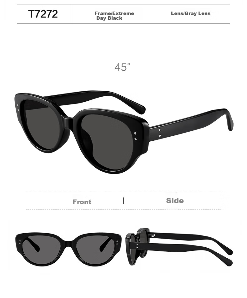 Pulais Cat Eye Sunglasses for Men And Women, UV Protection, Polarized, High Definition, Sun Protection, Driving, High-End Fashion Trendy 25