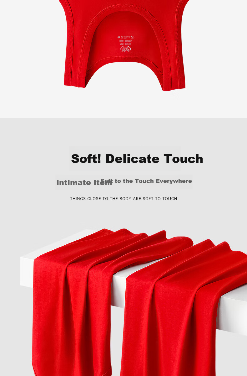 LangSha Bright Red Vest for Men, Pure Cotton Inner Wear for Horse Year, Wedding Underwear Undershirt for Me 4