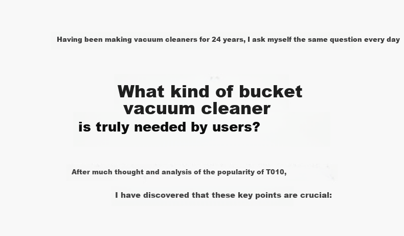 Xiaogou Industrial Vacuum Cleaner, 3000W Peak Power, High Suction, Dry And Wet Blowing, Three-In Vacuum Cleaner with Mopping Function, for Factory Workshop, Commercial Use, Car Cleaning, Land Reclamation, T010S 3