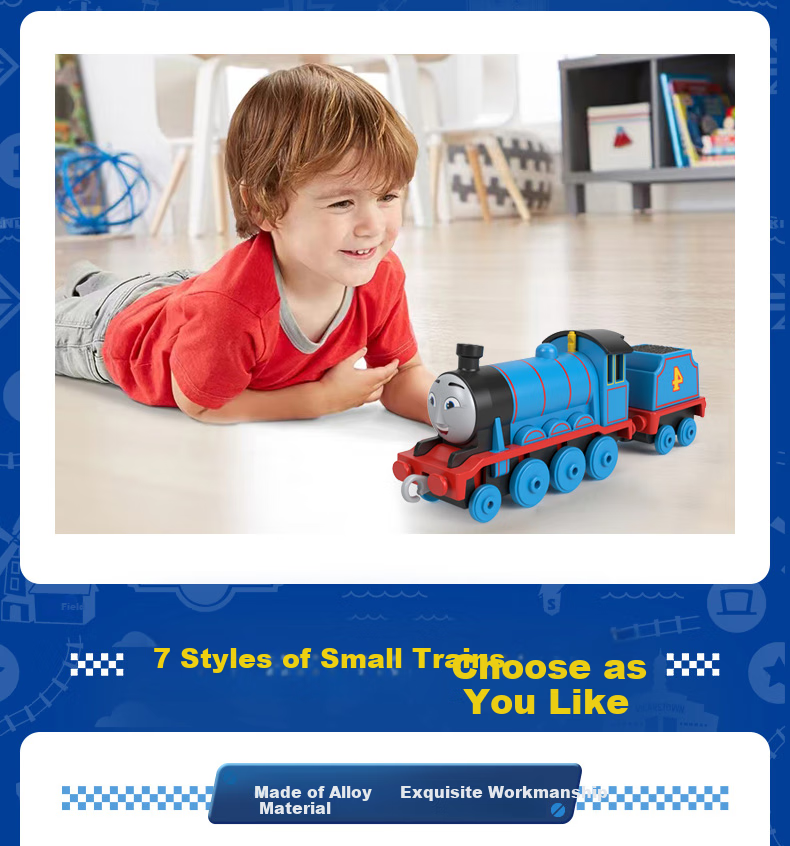 THOMAS & FRIENDS (Random Old Or New Style, 1 Train), Birthday Gift, Alloy Train, Transportation Series JHK82 11