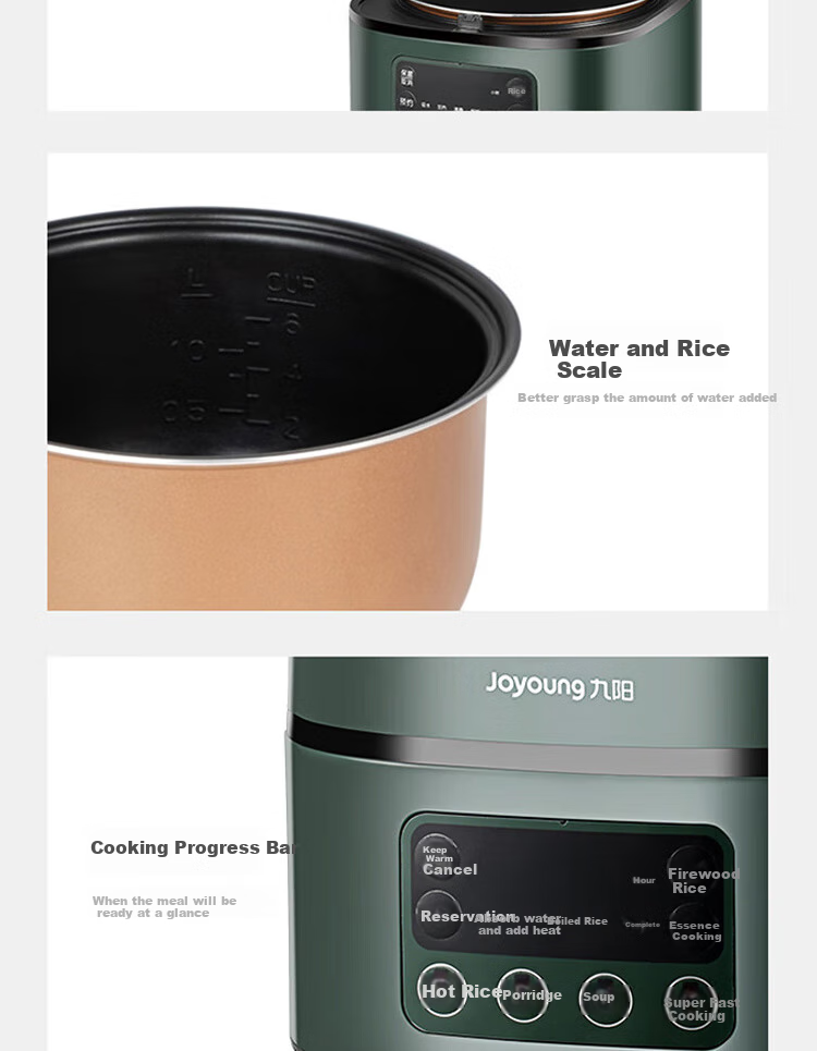 Joyoung Rice Cooker, Household Use, 3L Capacity, Multifunctional Mini Smart Rice Cooker, F30FZ-F636 3