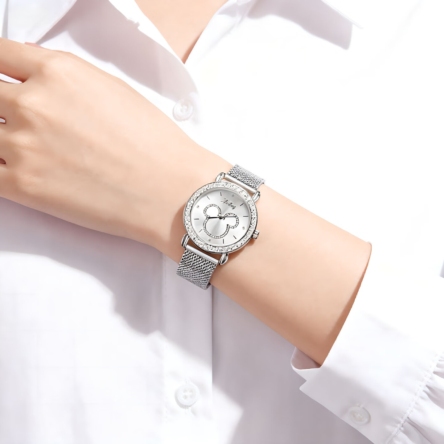 Disney Women's Watch Student Middle High School College Ladies Luxury Wristwatch