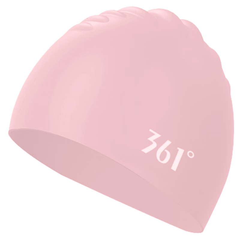 361° Women's Swimming Cap, Waterproof Ear Protection, Comfortable, Non-Binding, Enlarged Silicone Adult Long Hair Professional Training Swim Cap