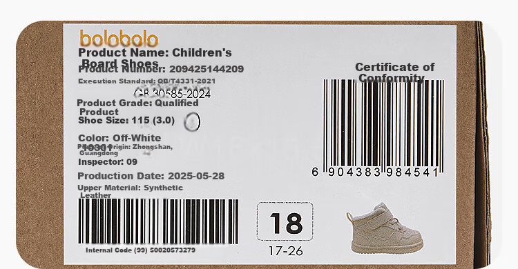 BALABALA Children's Shoes, Kids' Sneakers for Boys And Girls, Toddler Shoes, Autumn And Winter High-Top Shoes, Fleece-Lined, Non-Slip 13