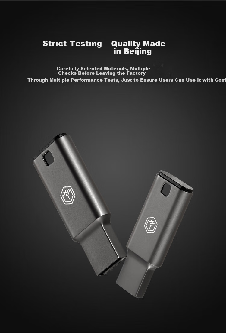 JD Original USB3.2 Dual-Head High-Speed Flash Drive, 128GB, Read Speed up to 150MB/s, Compact Portable Metal USB Stick 10