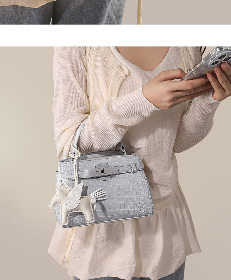 Aiqinghai Women's Handbag, Cowhide Leather Tote Bag, Crossbody Kelly Bag, Luxury Brand, Practical Birthday And Mother's Day Gift for Mom 3