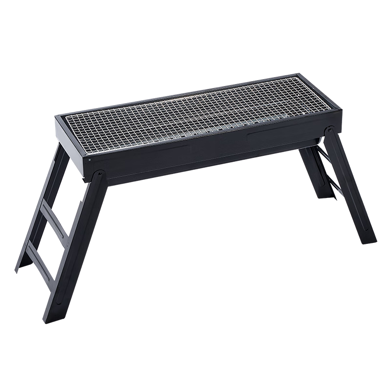 Suncojia 304 Stainless Steel Grilling Rack, Portable Home Barbecue Grill, Outdoor Charcoal Grill, Skewer Grill Set