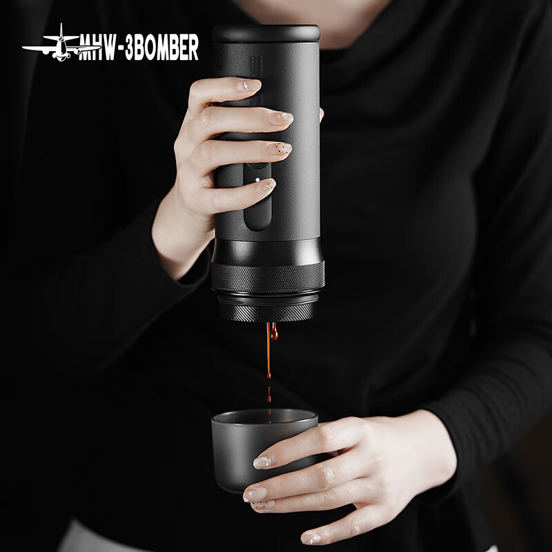 MHW-3BOMBER Bomber X-press58 Italian Portable Espresso Coffee Machine Electric Handheld Capsule Machine 10-Piece Set