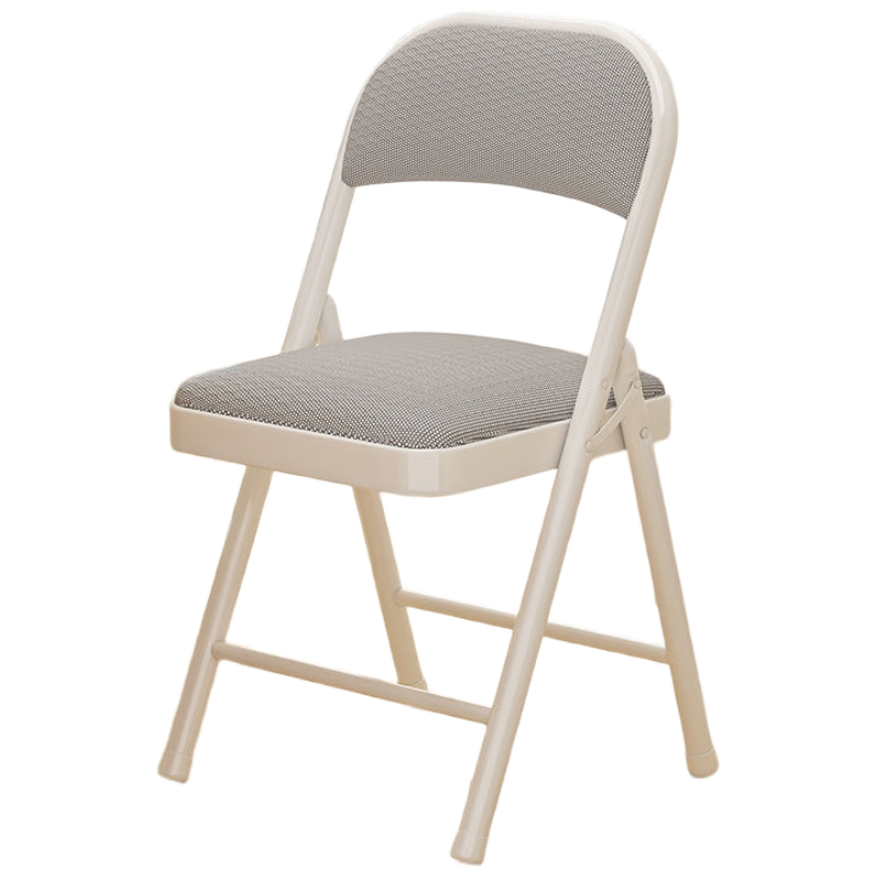 Muhan Yue Simple Stool Backrest Chair Foldable Portable Office Chair Conference Chair Computer Chair Dining Chair Dormitory Chair